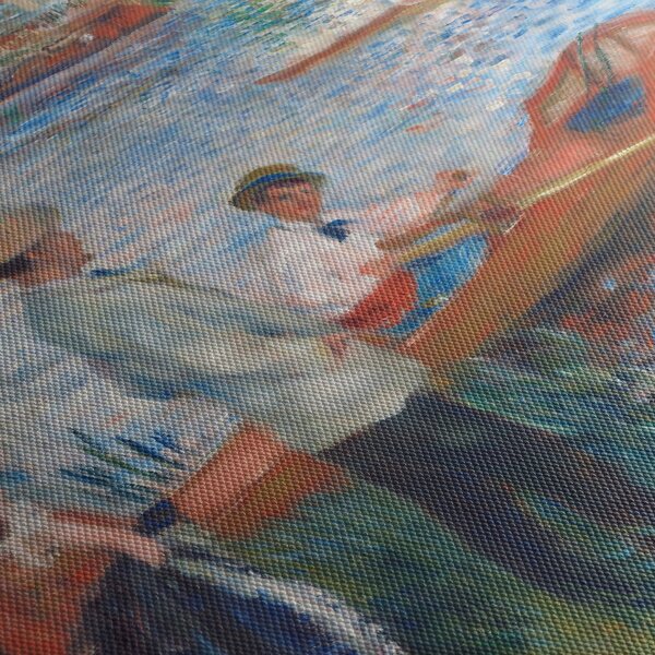 Obraz - Auguste Renoir, Oarsmen at Chatou, reprodukce (170x50 cm)