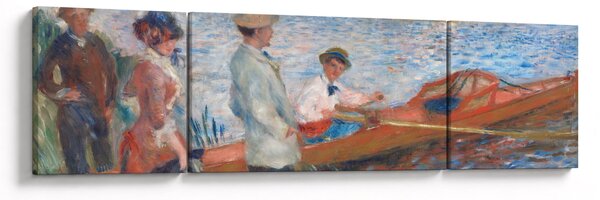 Obraz - Auguste Renoir, Oarsmen at Chatou, reprodukce (170x50 cm)
