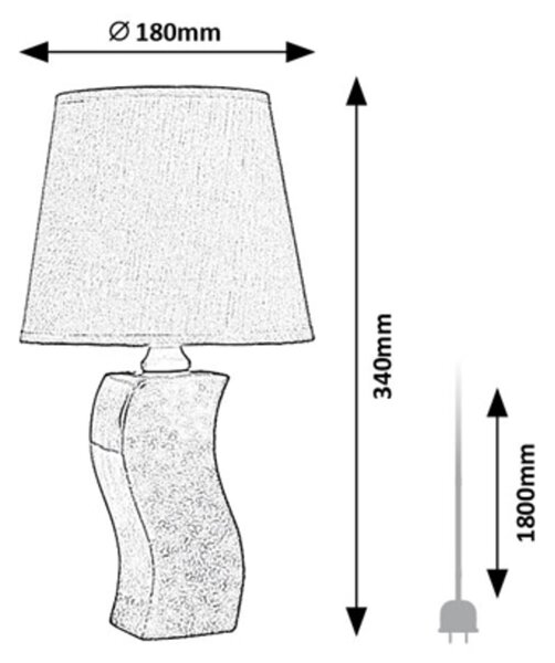 Rabalux DAYAMI stolní lampa 74073