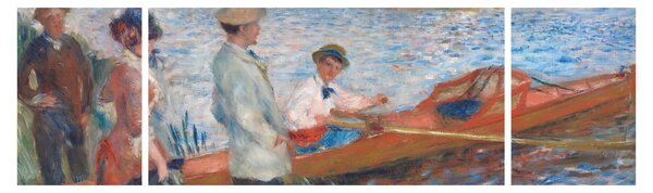 Obraz - Auguste Renoir, Oarsmen at Chatou, reprodukce (170x50 cm)