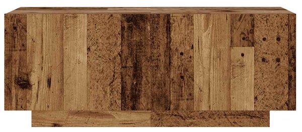 Noční stolek starého dřeva 100 x 35 x 40 cm kompozitní dřevo 3329173