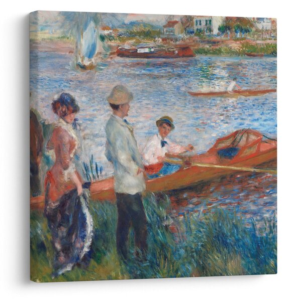 Obraz - Auguste Renoir, Oarsmen at Chatou, reprodukce (30x30 cm)