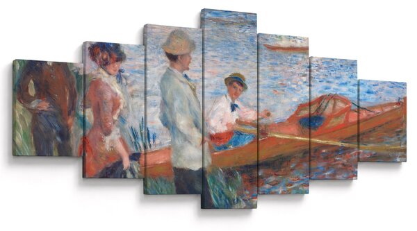Obraz - Auguste Renoir, Oarsmen at Chatou, reprodukce (210x100 cm)
