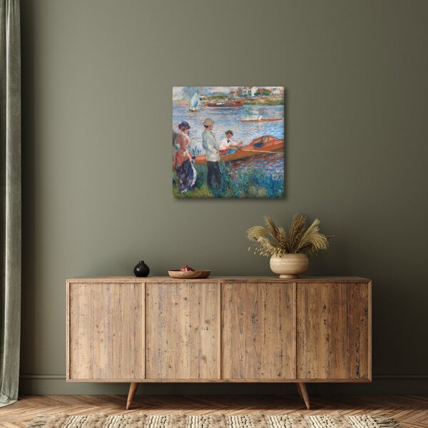 Obraz - Auguste Renoir, Oarsmen at Chatou, reprodukce (30x30 cm)