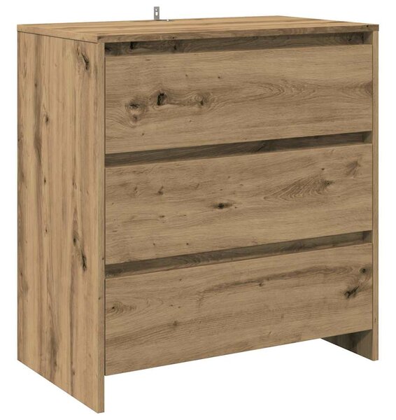 2dílná Příborník dub artisan kompozitní dřevo 3329178