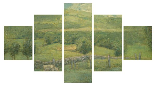 Obraz - Julian Alden Weir, Obweebetuck, reprodukce (125x70 cm)