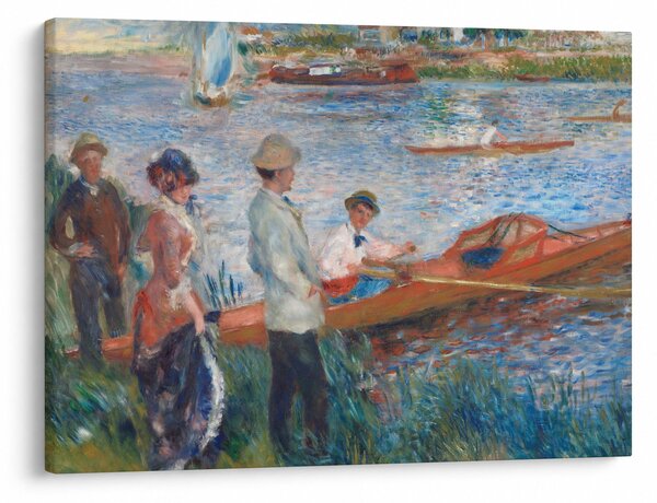 Obraz - Auguste Renoir, Oarsmen at Chatou, reprodukce (70x50 cm)
