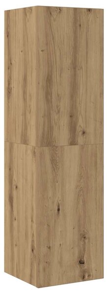 Sada 5 kusů nástěnné TV skříňka dub artisan kompozitní dřevo 3329202