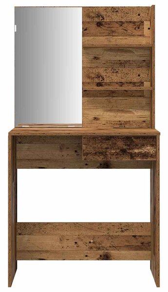 Set toaletního stolku staré dřevo kompozitní dřevo 3329189