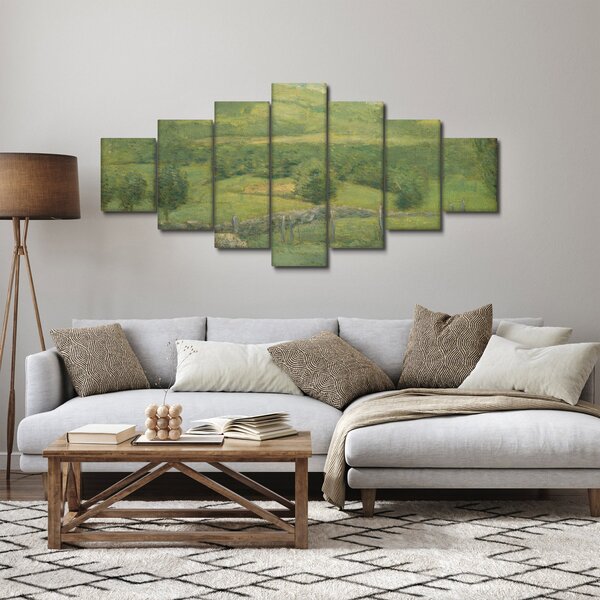 Obraz - Julian Alden Weir, Obweebetuck, reprodukce (210x100 cm)
