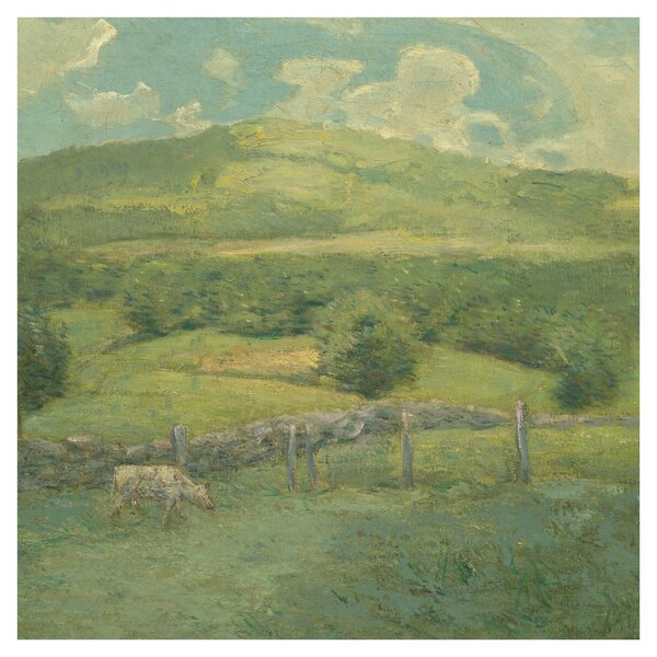 Obraz - Julian Alden Weir, Obweebetuck, reprodukce (30x30 cm)