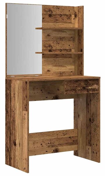 Set toaletního stolku staré dřevo kompozitní dřevo 3329189