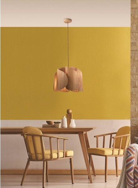 Fabas Luce 3672-40-132 - Lustr na lanku PEVERO 1xE27/40W/230V dřevo