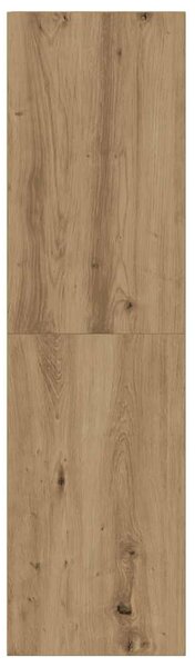 Sada 7 kusů nástěnné TV skříňka dub artisan kompozitní dřevo 3329214