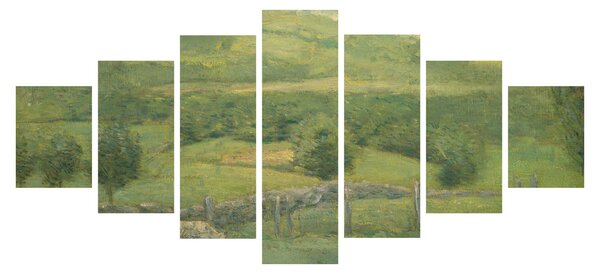 Obraz - Julian Alden Weir, Obweebetuck, reprodukce (210x100 cm)