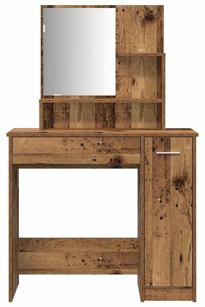 Set toaletního stolku staré dřevo kompozitní dřevo 3329191