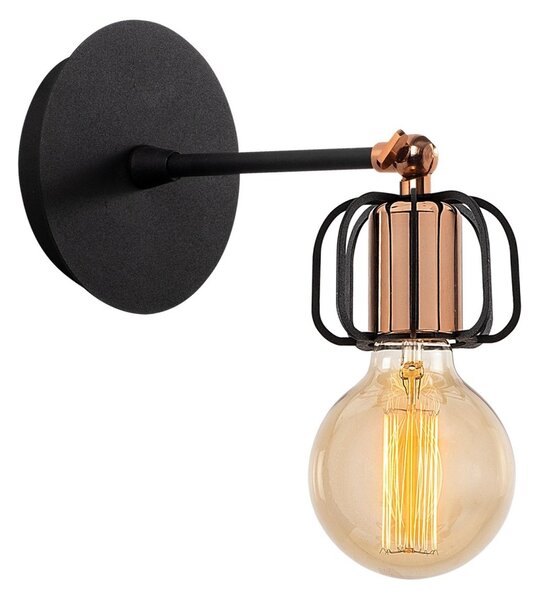 Opviq Nástěnná lampa Demre černá