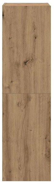Sada 4 kusů nástěnné TV skříňka dub artisan kompozitní dřevo 3329218