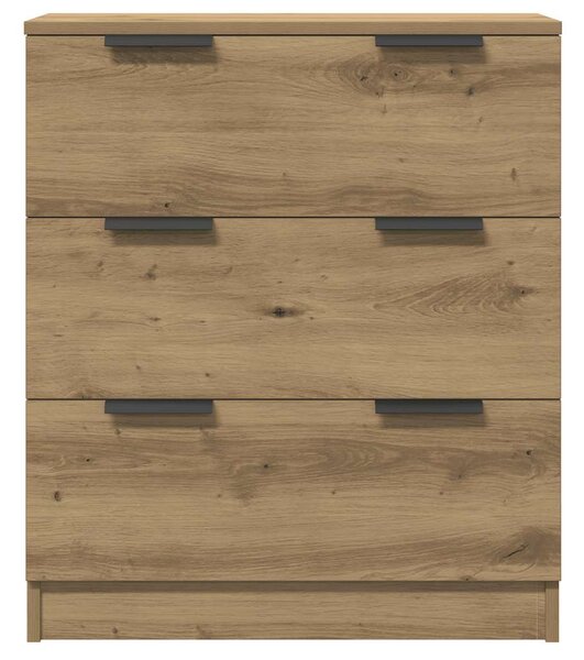 Příborníky 3 ks dub artisan 60x30x70 cm kompozitní dřevo 3329226