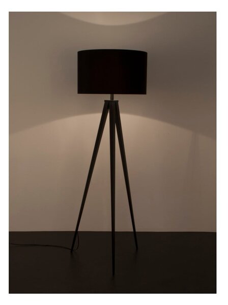 Černá stojací lampa Zuiver Tripod
