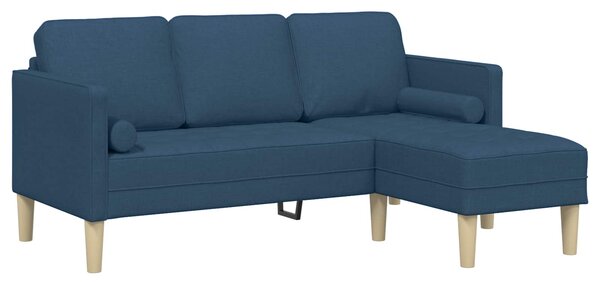 Set pohovek 2 ks Modrá Polyester 3329259
