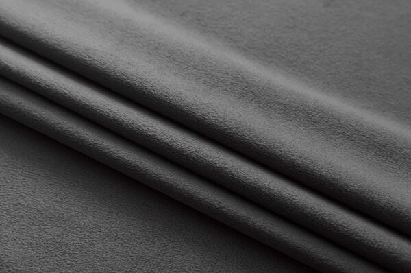 Zatemňovací závěs DREAM VELVET 140x250 cm, tmavě šedý Zavěšení: Kovové kroužky