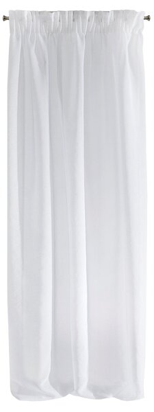 ZÁCLONA NA PÁSCE ARGEA 140X270 CM BÍLÁ