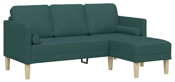 Set pohovek 2 ks Tmavě zelená Polyester 3329256