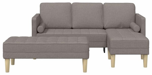 Set pohovek 2 ks Taupe Polyester 3329257