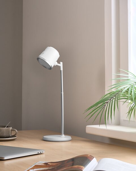 LED stolní lampa LIBRA se stmívačem Bílá