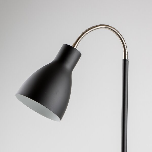 LED Stojací lampa 1xE27/7W/230V černá