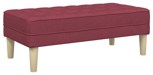 Set pohovek 2 ks Víno Červené Polyester 3329255