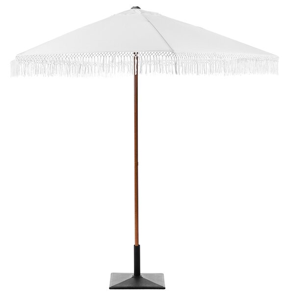 Slunečník 258 cm MURASA Bílá