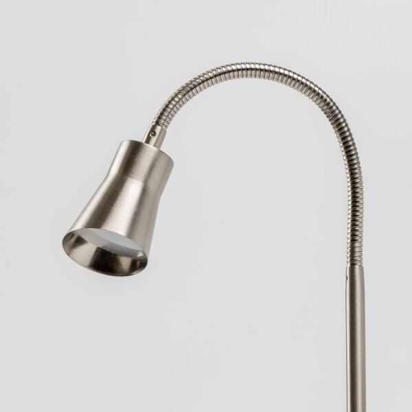 LED Lampa s klipem LED/3,2W/230V matný chrom