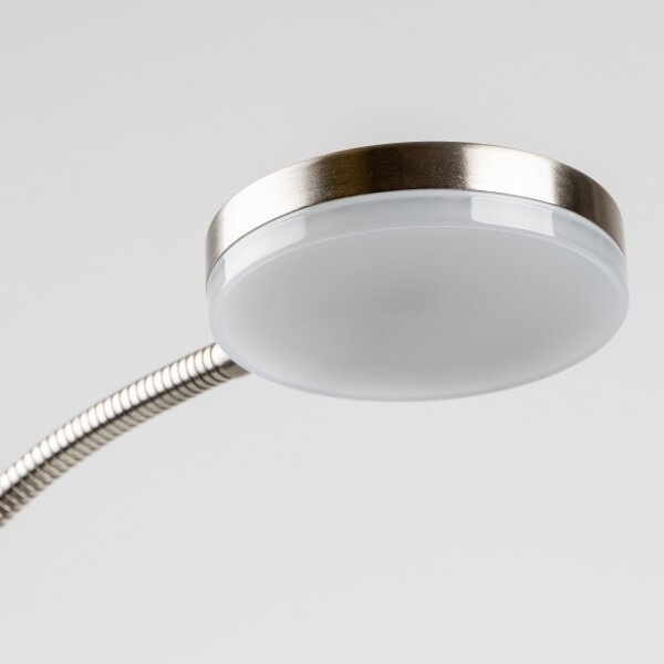 LED Lampa s klipem LED/3,2W/230V matný chrom