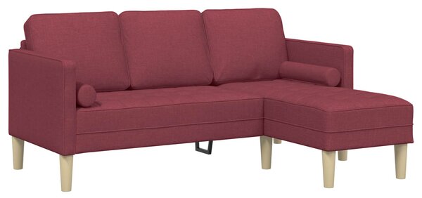 Set pohovek 2 ks Víno Červené Polyester 3329255