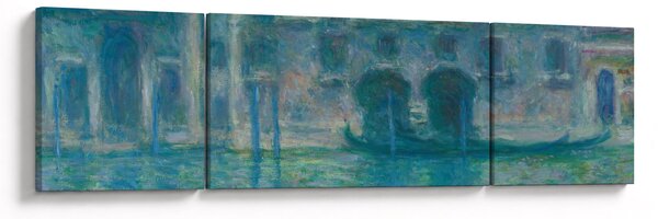 Obraz - Claude Monet, Palazzo da Mula, Venice, reprodukce (170x50 cm)