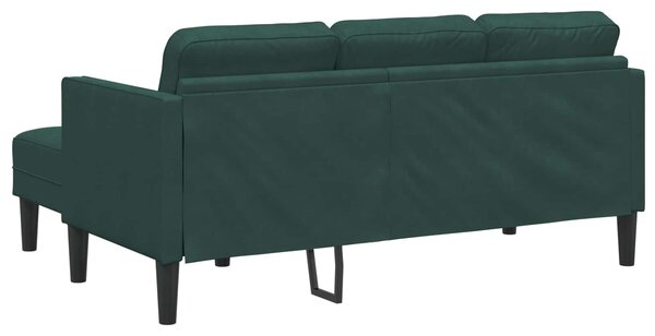 Set pohovek 2 ks Tmavě zelená Polyester 3329266