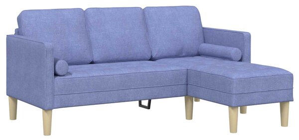 Set pohovek 2 ks Modrá džínovina Polyester 3329262