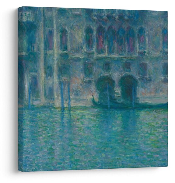 Obraz - Claude Monet, Palazzo da Mula, Venice, reprodukce (30x30 cm)
