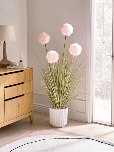 Umělá rostlina SNOWBALL BUSH 120 cm Růžová