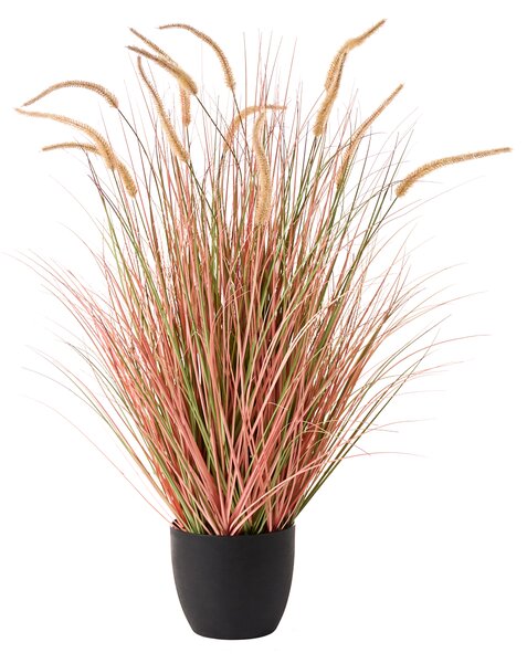 Umělá rostlina BRISTLEGRASS 120 cm Oranžová