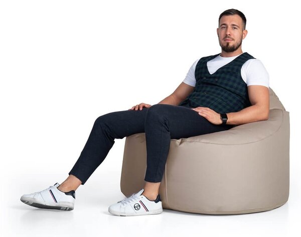 SakyPaky Citron sedací vak tmavě hnědá
