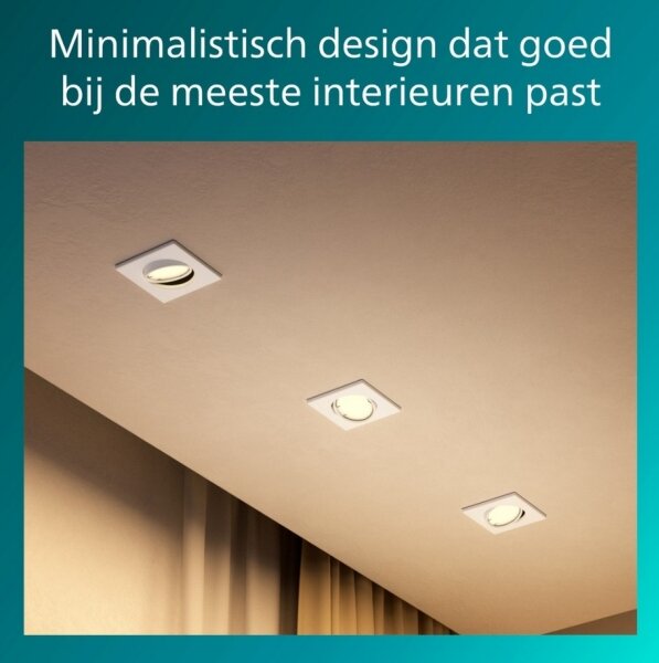 Philips - Podhledové svítidlo PERIDOT 1xGU10/7W/230V bílá