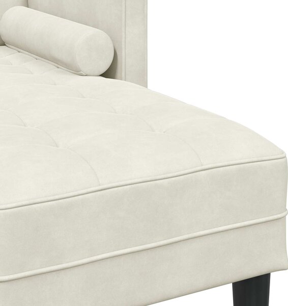 Set pohovek 2 ks Krémová Polyester 3329272