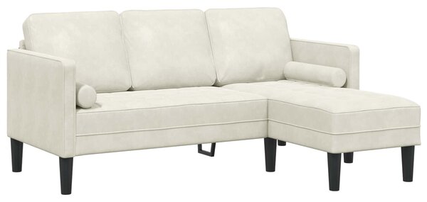 Set pohovek 2 ks Krémová Polyester 3329272