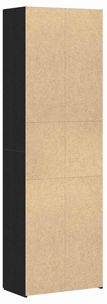 Kancelářská skříň Černý dub 60 x 32 x 190 cm Kompozitní dřevo 3329298