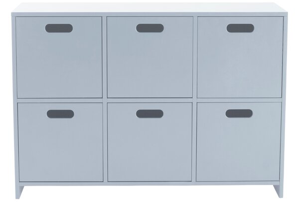 Jotex Světle modrá lakovaná komoda MONTI 100 x 35 cm