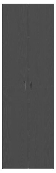 Kancelářská skříň Černý dub 60 x 32 x 190 cm Kompozitní dřevo 3329298