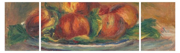 Obraz - Auguste Renoir, Peaches on a Plate, reprodukce (170x50 cm)